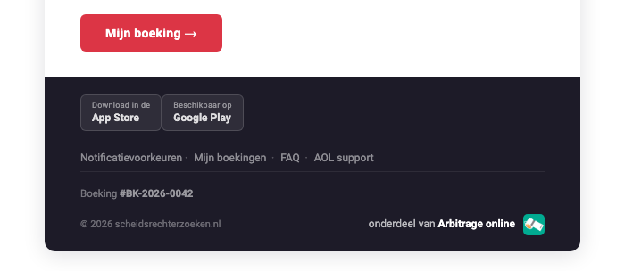 Rechtstreeks vanuit een e-mail