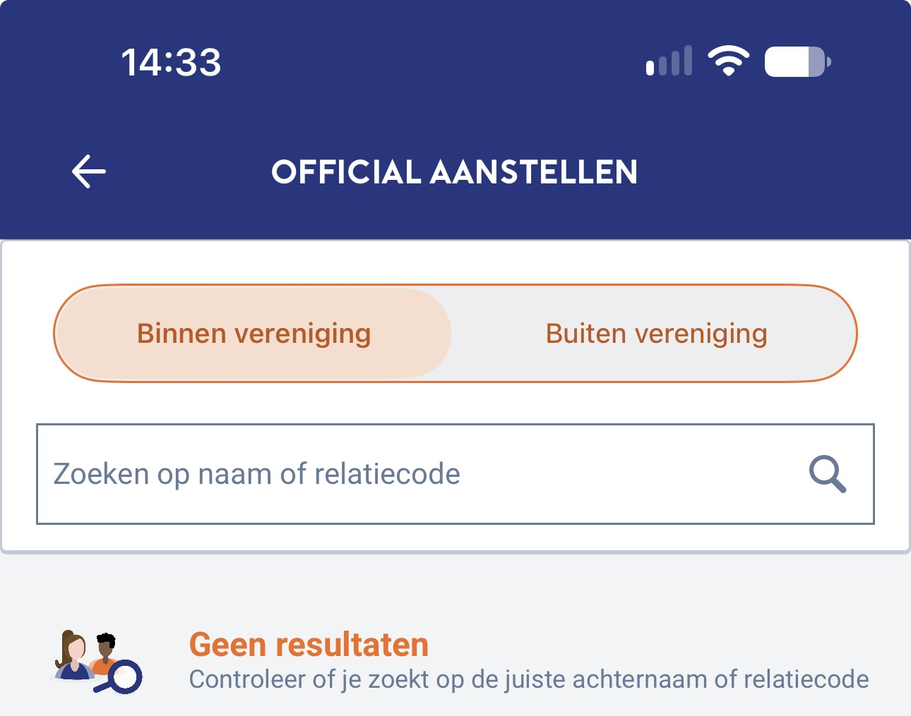 Plak het in Wedstrijdzaken